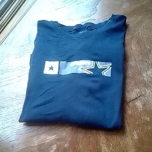 Dallas Cowboys Authentic Apparel!!!! Navy Blue Long Sleeve T Shirt!!!!